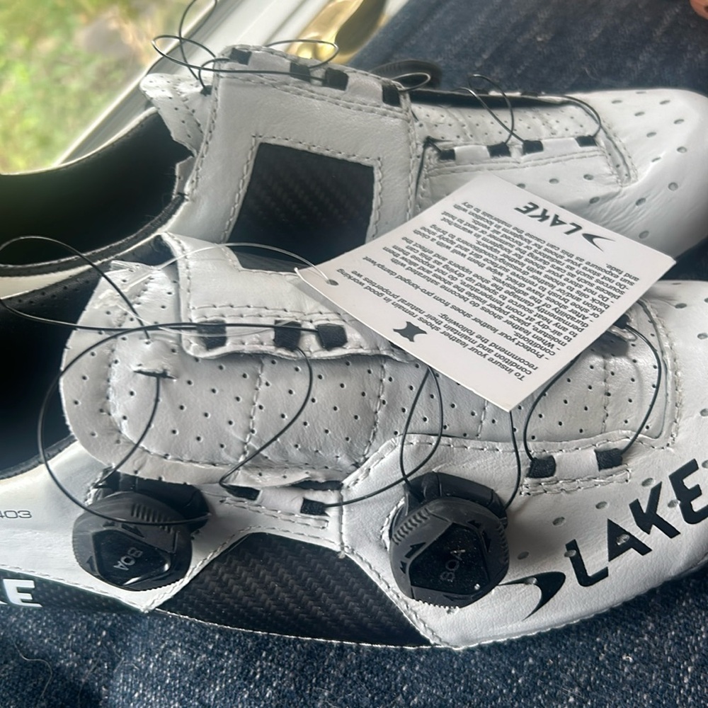 Lake CX403 size 10.5 cycling shoes